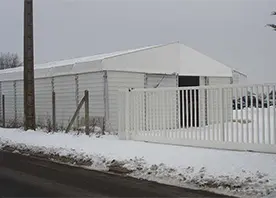 Almacenaje exterior resistente nieve