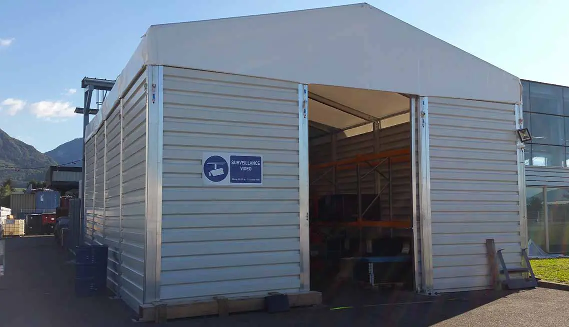 Carpa Industrial chapa Carpas Industriales con chapa