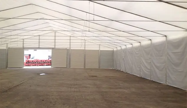 Carpa industrial 20 x 50m 1000m2 precio nave prefabricada 1000m2